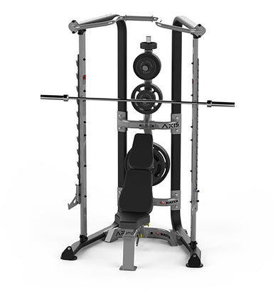 The Batca Free Weight Rack AXIS offers durability, organization, and convenience that elevates any training space.