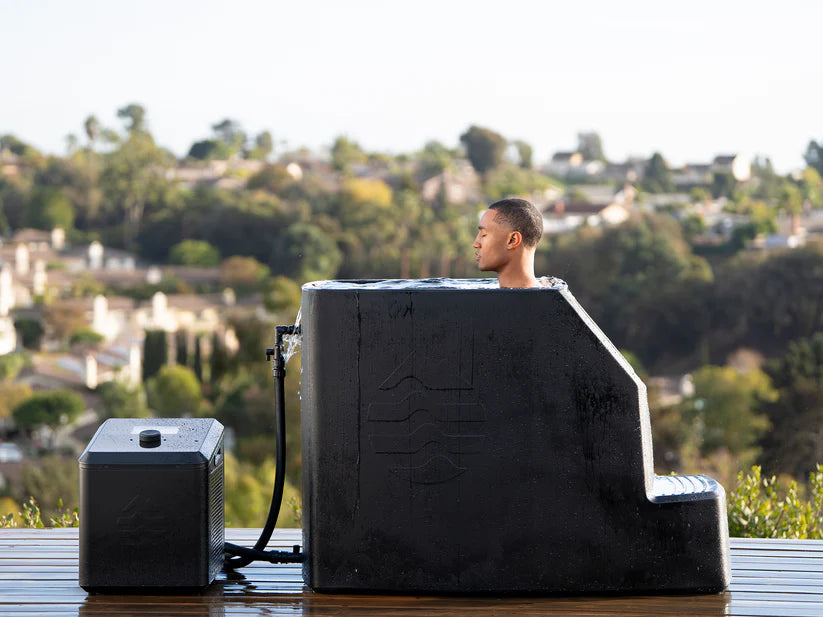 Ice Barrel 500 cold plunge tub designed for recovery, wellness, and ice bath therapy