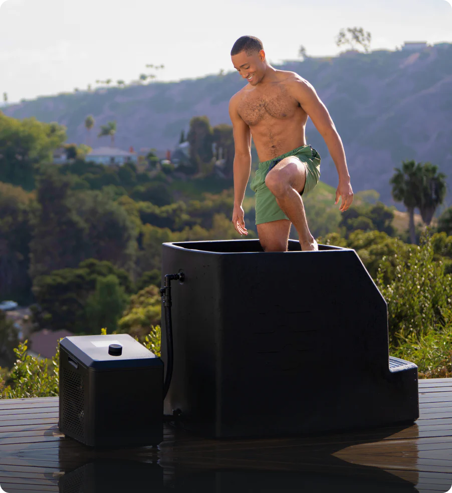 Ice Barrel 500 cold plunge tub designed for recovery, wellness, and ice bath therapy