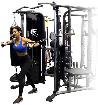 AXIS Free Trainer – commercial functional trainer compatible with the AXIS Functional Training System for full-body performance.