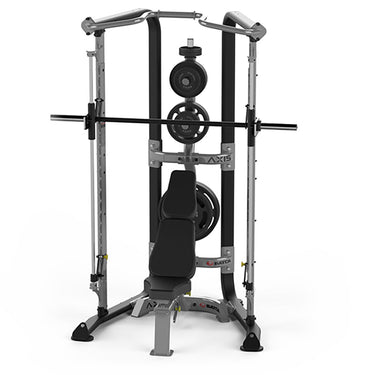 The Batca Smith Machine Trainer AXIS is a professional-grade Smith Machine Gym Equipment that delivers safe, controlled strength training.