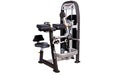 The Batca Seated Bicep Curl/Tricep Extension Machine Link Dual Series is a versatile bicep and tricep machine that delivers targeted strength training and muscle definition with ergonomic comfort.