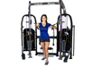 Batca Link Free Trainer is a Functional Trainer equipped with adjustable pulleys, a docking bar, and stretching features for versatile workouts.