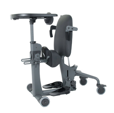 EasyStand Evolv large standing frame featuring adjustable supports for posture stability and user comfort.
