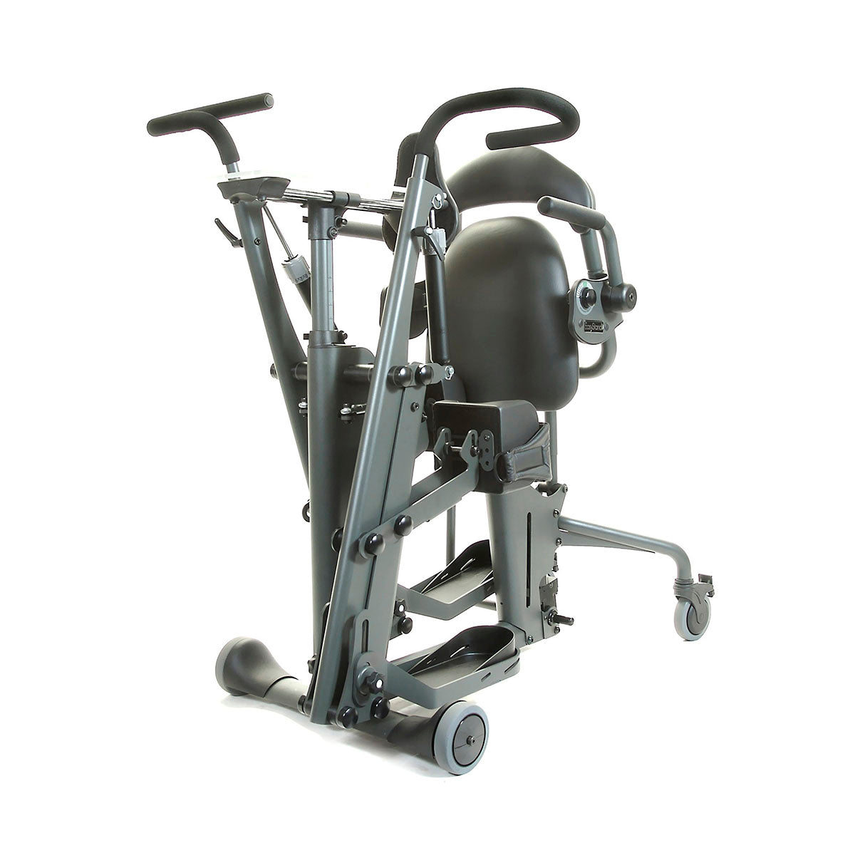 EasyStand Glider standing frame designed for active standing exercises and full-body strengthening therapy.