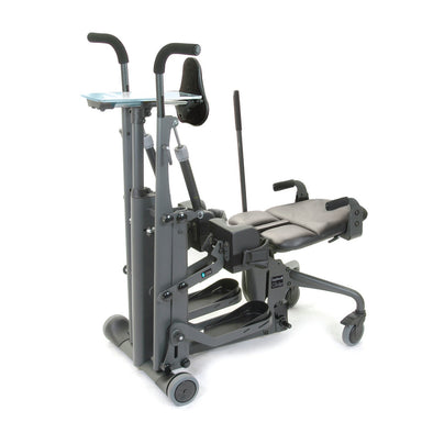 EasyStand Glider standing frame designed for active standing exercises and full-body strengthening therapy.