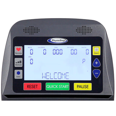 PhysioMax Total Body Trainer combining an upper body ergometer and recumbent bike for full-body training.