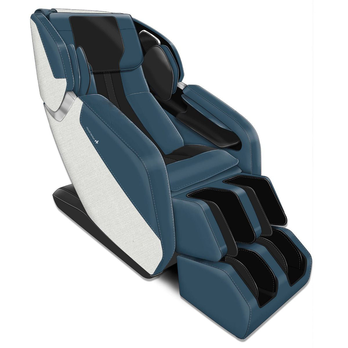Human Touch Sky Sofhyde is a WholeBody ROVE massage body chair providing full-body L-track relief from neck to thighs.