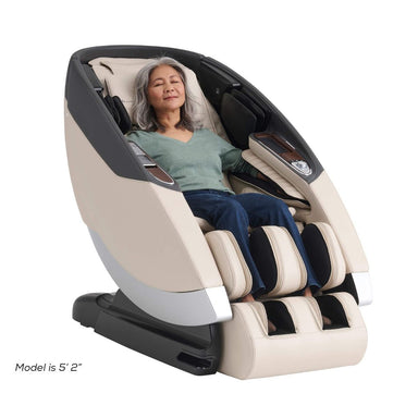 Relax and recover in luxury with the Human Touch Super Novo Massage Chair, a 3D massage chair designed for gyms, wellness centers, and dedicated individuals.