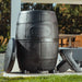 Ice Barrel 400 ice bath with step stool and lid set up outdoors – complete cold plunge kit for recovery and wellness