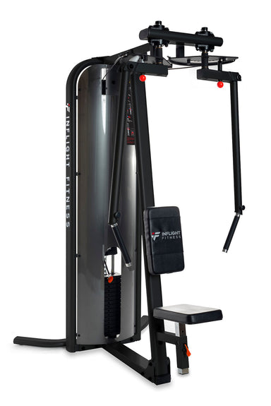 Build stronger shoulders and chest with the delt fly machine Inflight Fitness Multi-Fly Delt, designed for commercial gyms and passionate fitness enthusiasts.