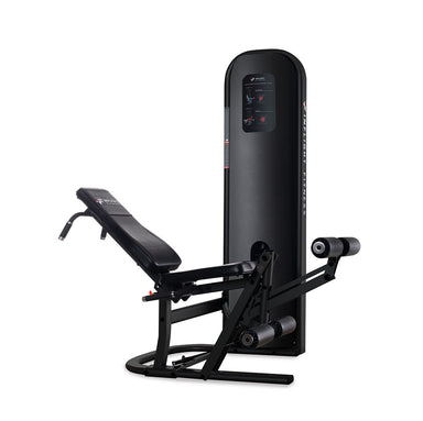 Inflight Fitness Multi-Leg Extension/Leg Curl ia a Leg extension curl machine with adjustable rollers for smooth quad and hamstring workouts.