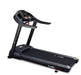 Professional commercial treadmill with a 3.5 HP AC motor, shock-absorbing deck, and zinc-dipped anti-corrosion coating.