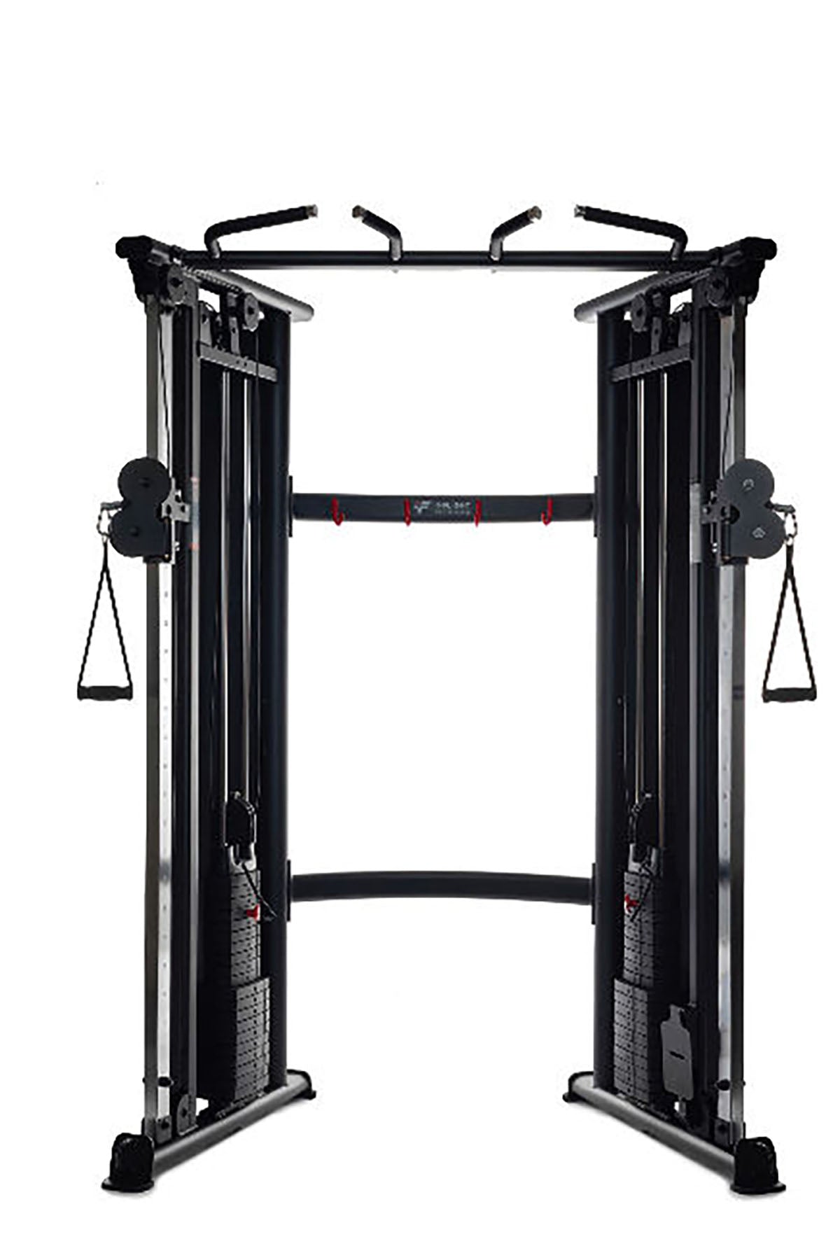 Inflight Fitness Functional Trainer is a Heavy-duty functional trainer featuring dual cable columns and upgradeable weight stacks for versatile workouts.