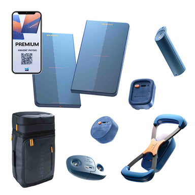 The Rehab Pack a complete biofeedback device set for professional physical therapy assessment.