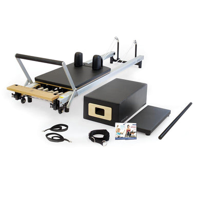 The Merrithew At Home SPX Reformer is a reformer machine that combines smooth resistance and easy adjustments for powerful, low-impact workouts.