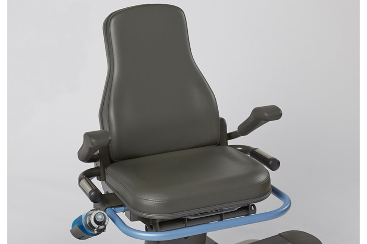 NuStep T5 is a self-powered cross training machine with an easy-to-read LCD console and a heavy-duty steel frame for inclusive fitness.