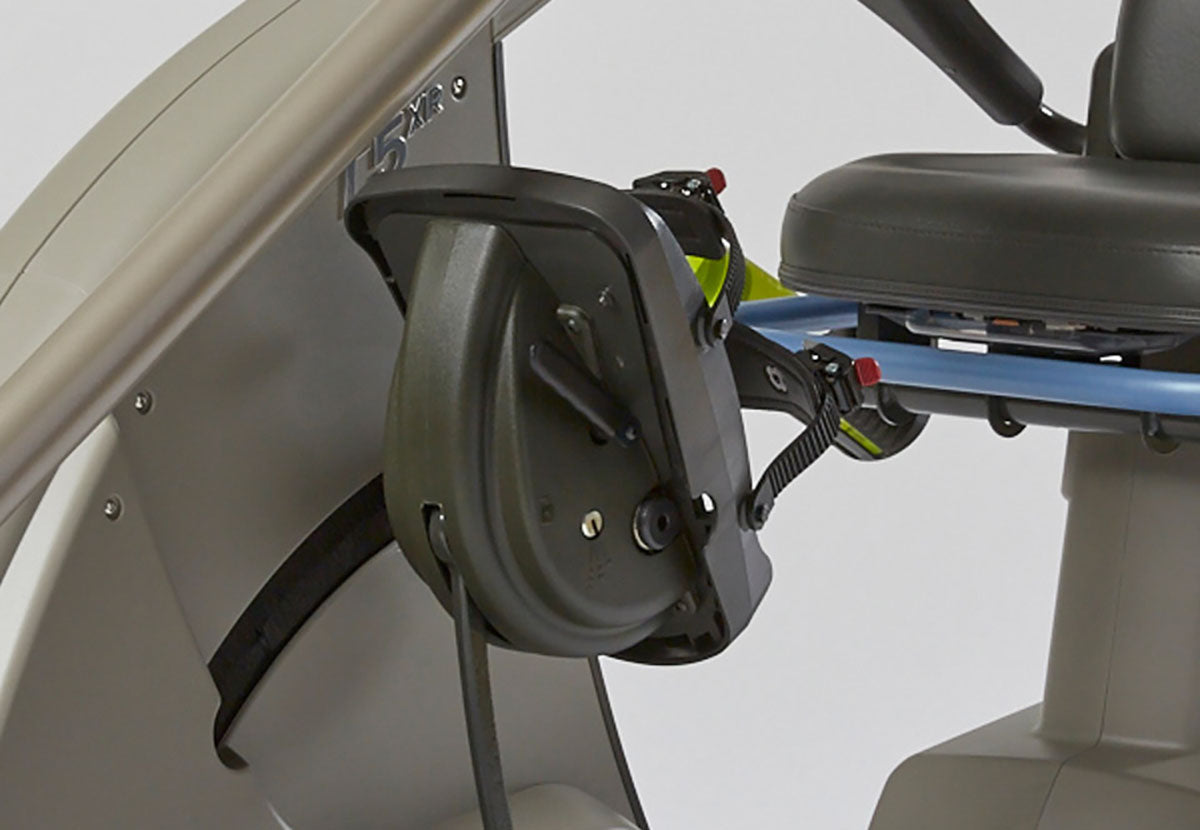 Achieve safe, low-impact full-body workouts with the NuStep recumbent cross trainer T5XRW, perfect for gyms, rehab centers, and dedicated fitness enthusiasts.