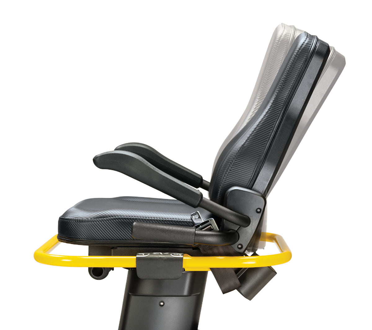 Full-body workout on the NuStep T6 PRO, a versatile Recumbent Cross Trainer for all fitness levels.