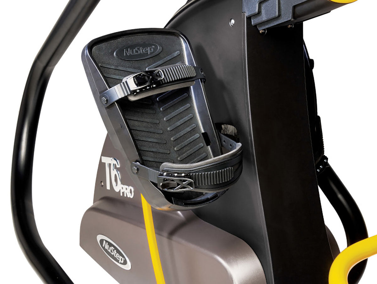 Full-body workout on the NuStep T6 PRO, a versatile Recumbent Cross Trainer for all fitness levels.
