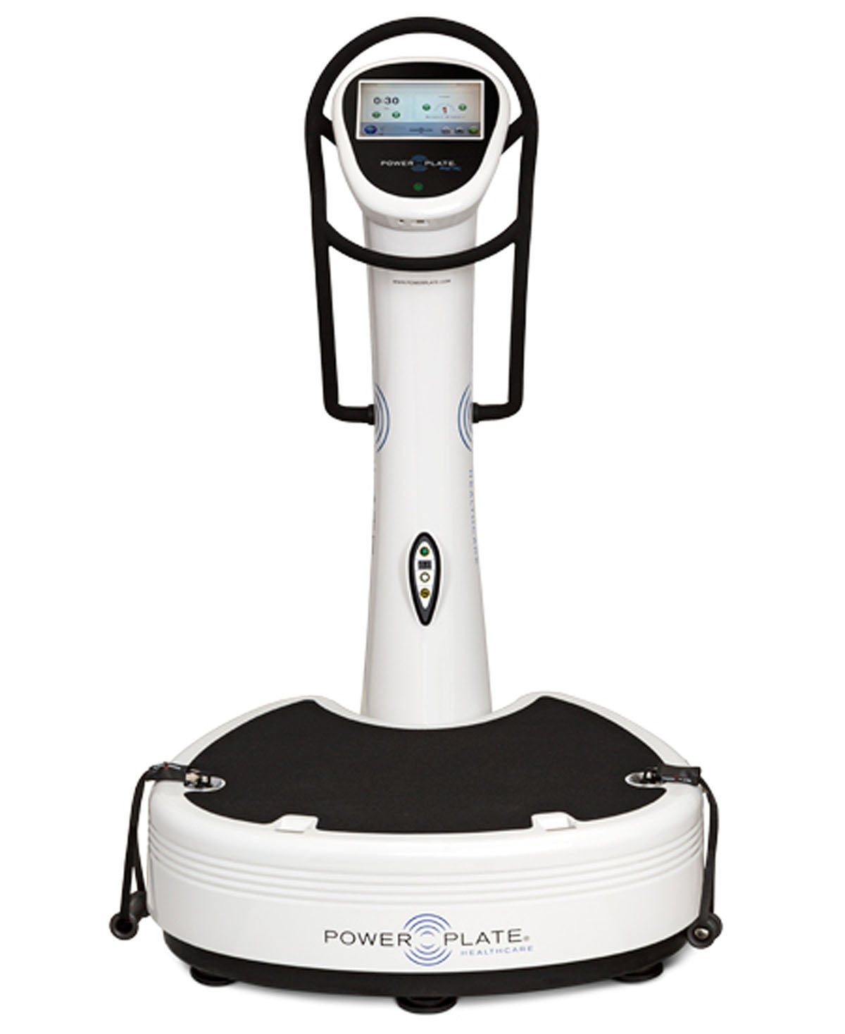 The Power Plate Pro7HC White is a top-tier Power Plate machine, perfect for strength training, stretching, and rehabilitation.