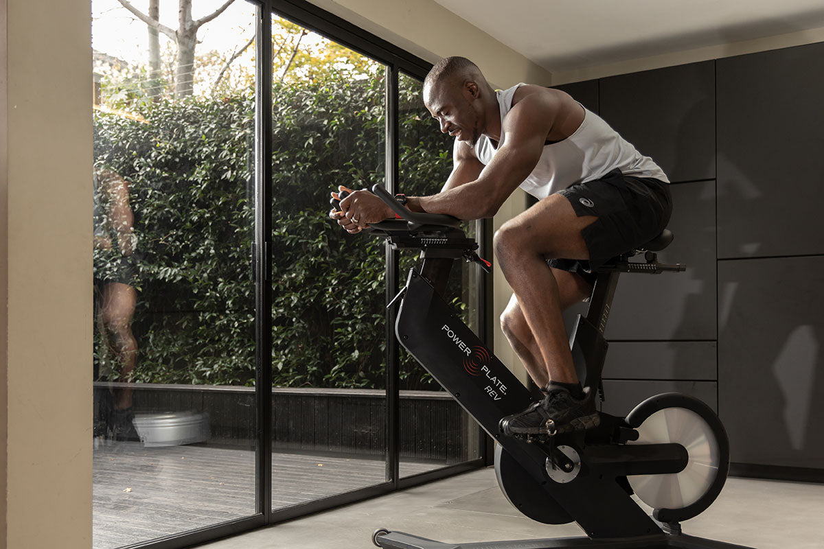 Power Plate REV standard is a power plate gym equipment with VibeShift Technology designed to enhance endurance and muscle activation for powerful results.