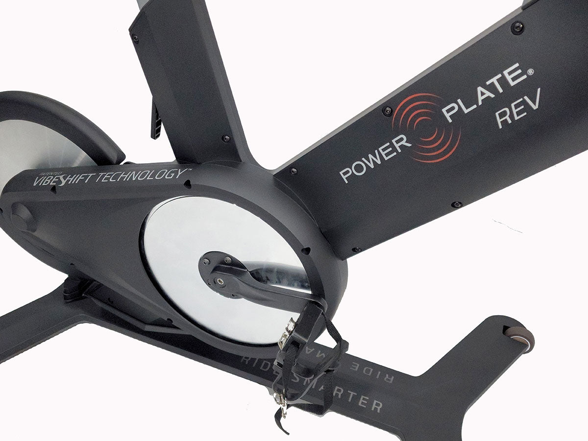 Power Plate Gym Machine offering full-body vibration training and cycling performance for maximum strength and calorie burn.