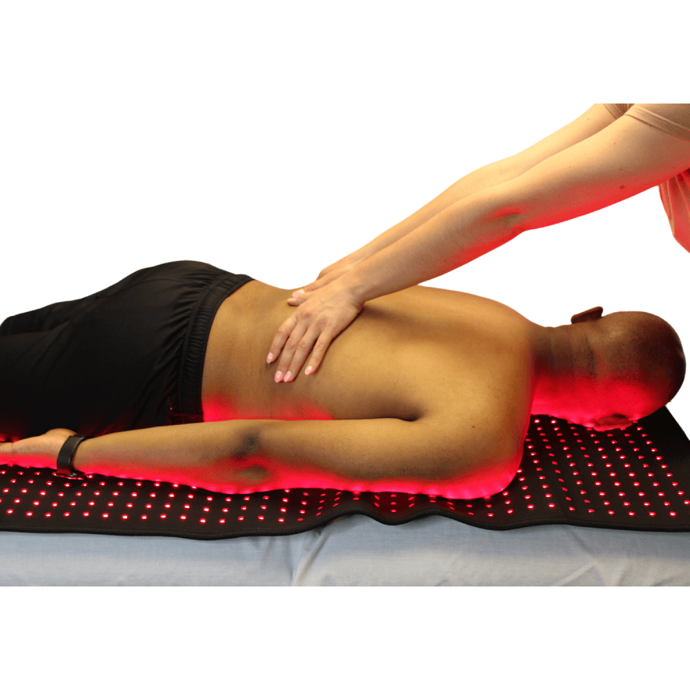 Prism Light Pad used during massage