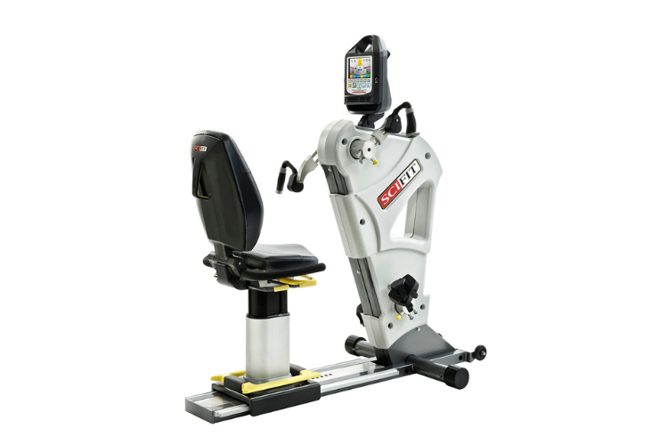 SciFit PRO2 is a premium rehab unit for synchronized upper and lower body workouts, delivering smooth, controlled motion as a total body exerciser.