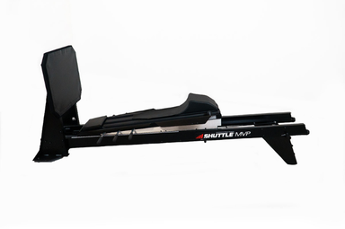 Athletes using rehab exercise equipment like the Shuttle MVP to develop explosive power with minimal joint impact.
