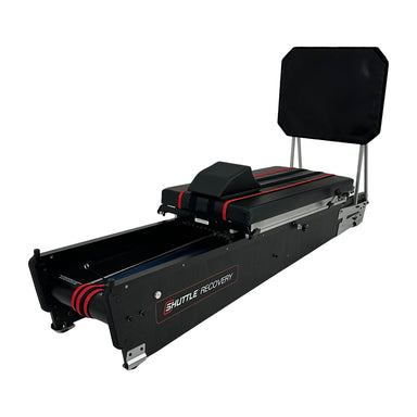 Shuttle Recovery physical therapy equipment designed for patient comfort and strength-building rehabilitation.