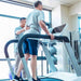 The Spirit Rehab Treadmill 4.0T is a Spirit fitness treadmill that supports everything from gentle walking to intense training sessions.