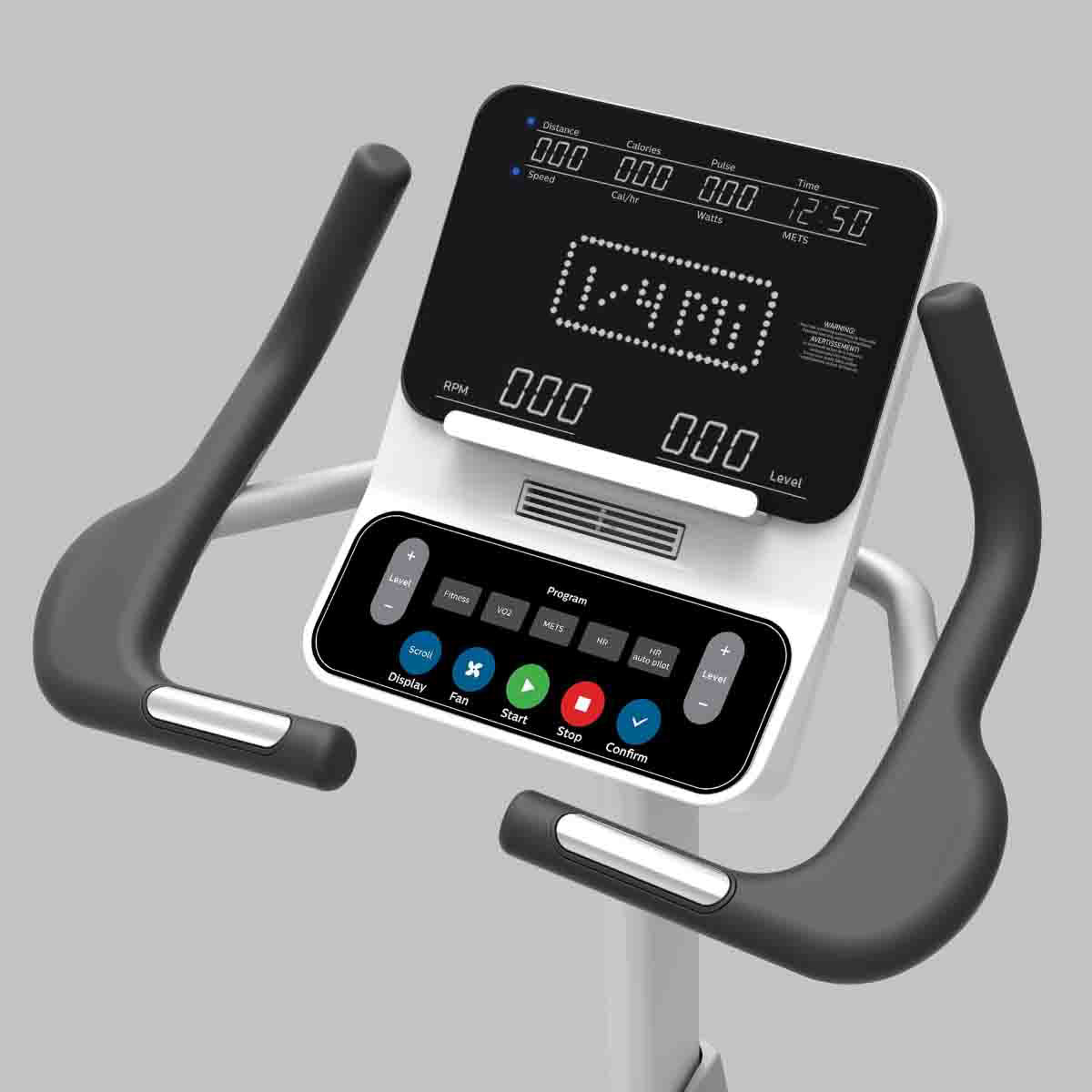Spirit upright bike rehab is a rehabilitation bike designed for effective rehab training, offering customizable resistance, wireless heart rate tracking, and ergonomic comfort.