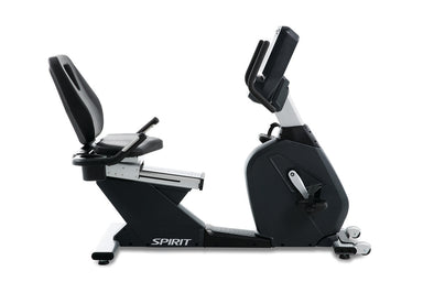 Boost cardio fitness and lower-body strength with the Spirit Recumbent Exercise Bike CR900, a commercial recumbent bike designed for gyms and dedicated individuals