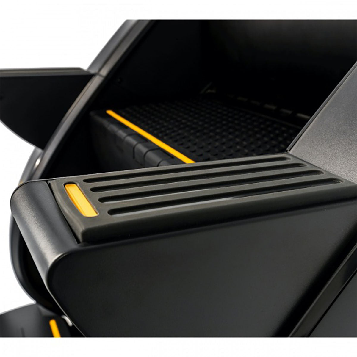 Professional commercial stair climber with sturdy steel frame, large steps, and programmable console for gym-level performance.