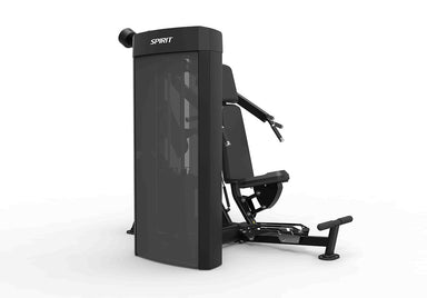 Spirit Chest Press and Shoulder Press is a shoulder chest press machine with ergonomic grips for powerful upper-body training.