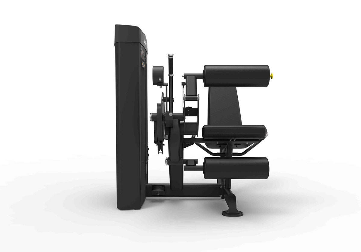 Spirit CSD-LELC is a dual-function Spirit Leg Extension Curl Machine designed for efficient quad and hamstring training in any commercial gym.