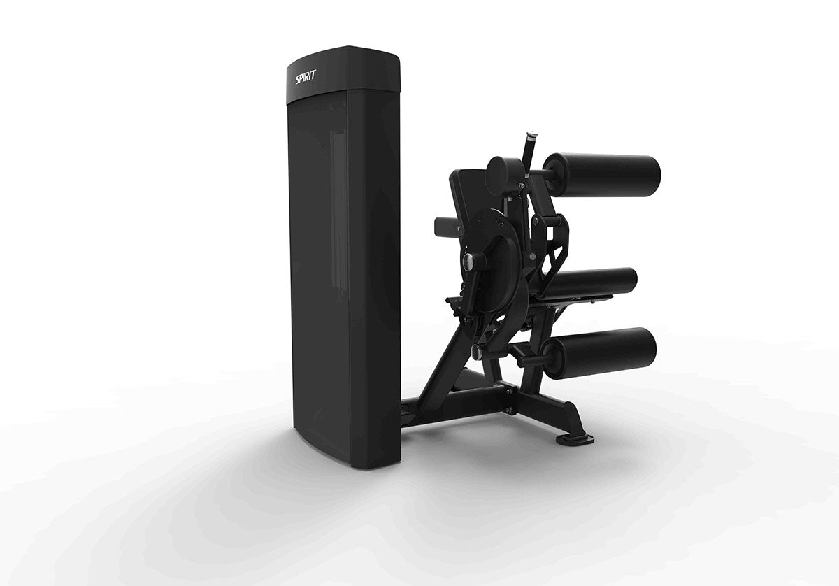 Spirit CSD-LELC is a versatile Spirit fitness equipment combining leg extension and leg curl movements for safe, targeted lower-body strength.