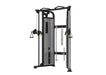 Spirit CSF-FUNT is a Spirit Fitness functional trainer featuring dual weight stacks, pull-up grips, and a heavy-gauge steel frame for strength.