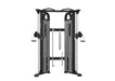 Spirit CSF-FUNT is a Spirit Fitness functional trainer featuring dual weight stacks, pull-up grips, and a heavy-gauge steel frame for strength.
