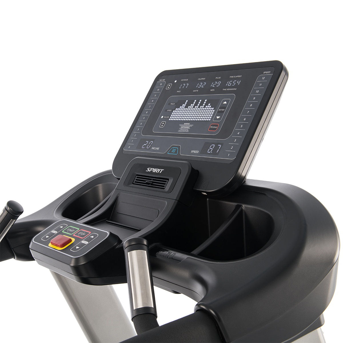 Spirit CT850 is a Commercial Fitness Equipment showcasing durable construction, advanced controls and ergonomic features for all fitness levels.