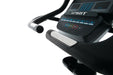 Spirit CU900 commercial upright bike with a heavy-gauge steel frame and integrated generator-powered LED console.