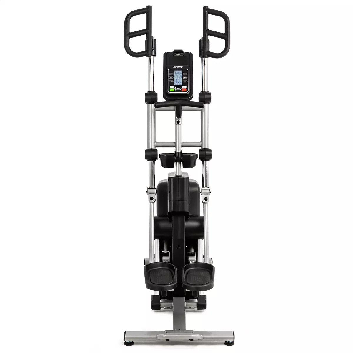 High-performance climber machine from Spirit Fitness designed for total-body workouts and heart-healthy cardio training.