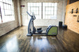 The SportsArt Fitness Elliptical G876 Status Eco-Powr helps users burn calories, strengthen muscles, and improve cardiovascular endurance—all while supporting eco-friendly sustainability.