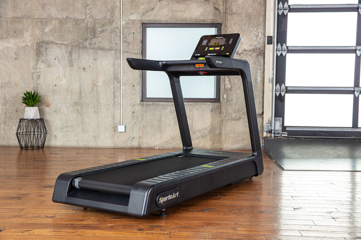 SportsArt T674 heavy duty treadmill provides sustainable, high-performance cardio training designed for gyms and dedicated individuals seeking durability and eco-friendly workouts
