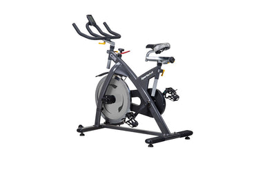 SportsArt C510 Indoor Cycling Bike, a commercial heavy duty exercise bike built with a durable steel frame and smooth resistance system for professional gym training