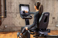 SportsArt C574R is a Commercial recumbent bike with step-through design and a 13-inch SENZA display for comfortable cardio training.