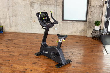 SportsArt C574U Elite Eco-Natural upright stationary bike delivers a smooth, comfortable and effective cardio workouts.