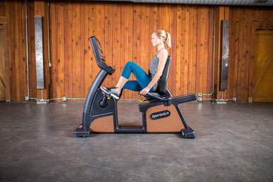 SportsArt C576R Eco-Natural Heavy Duty Recumbent Bike offers to improve overall fitness.