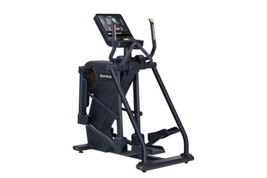 The SportsArt Heavy Duty Elliptical E866 Status Eco-Natural is a premium gym elliptical that delivers smooth, low-impact workouts with energy-saving technology.
